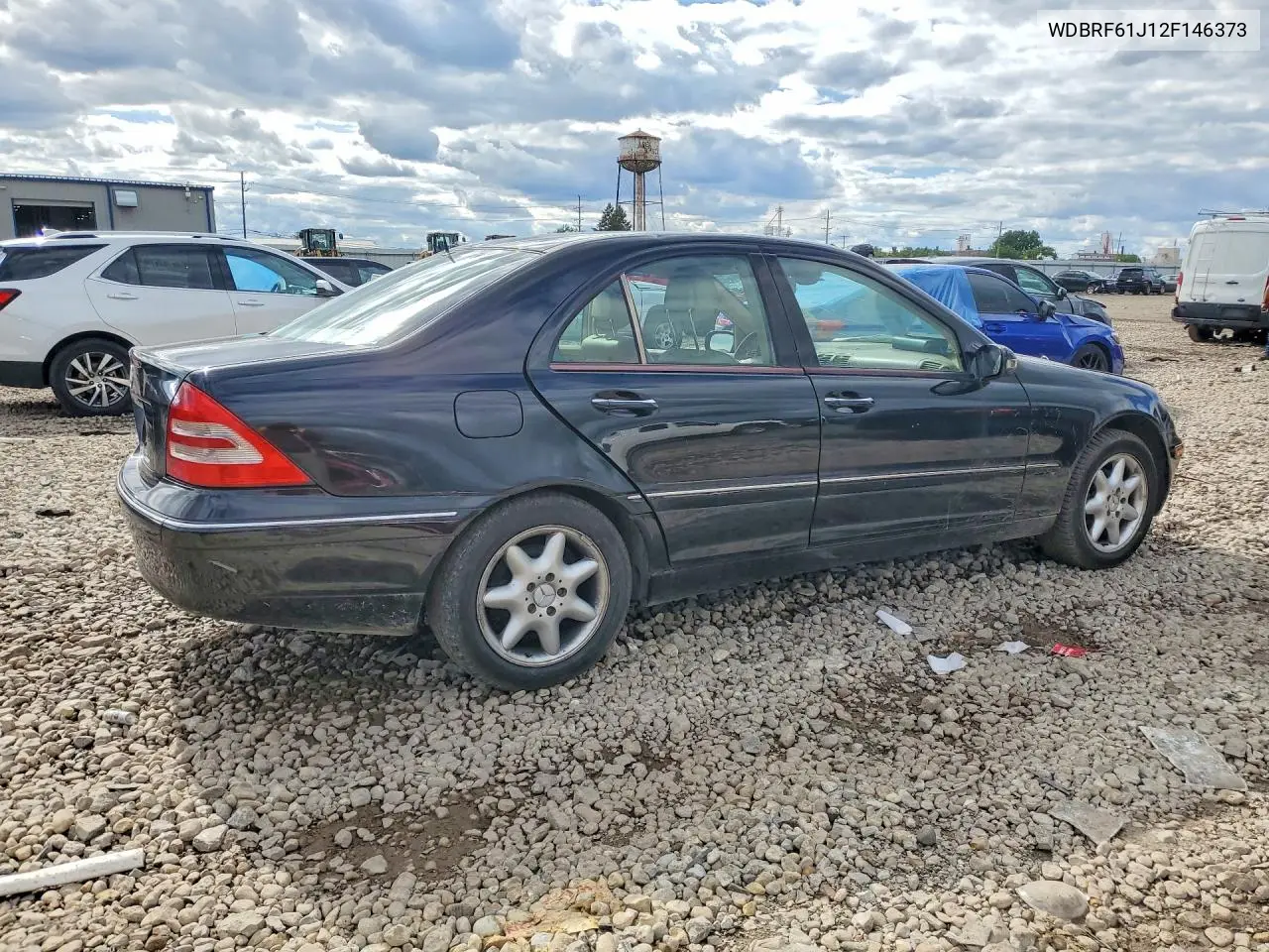 2002 Mercedes-Benz C 240 VIN: WDBRF61J12F146373 Lot: 57956116