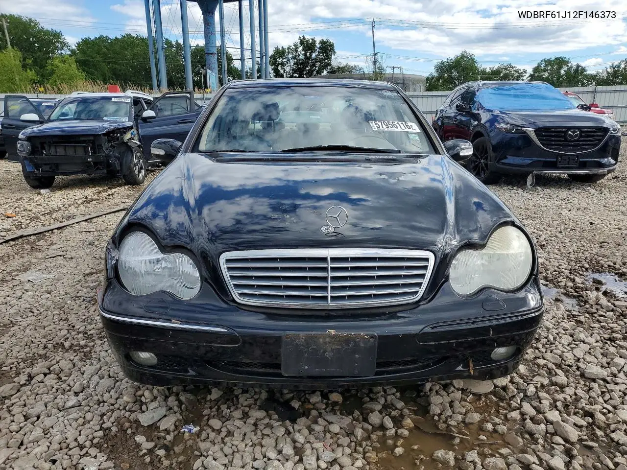 2002 Mercedes-Benz C 240 VIN: WDBRF61J12F146373 Lot: 57956116