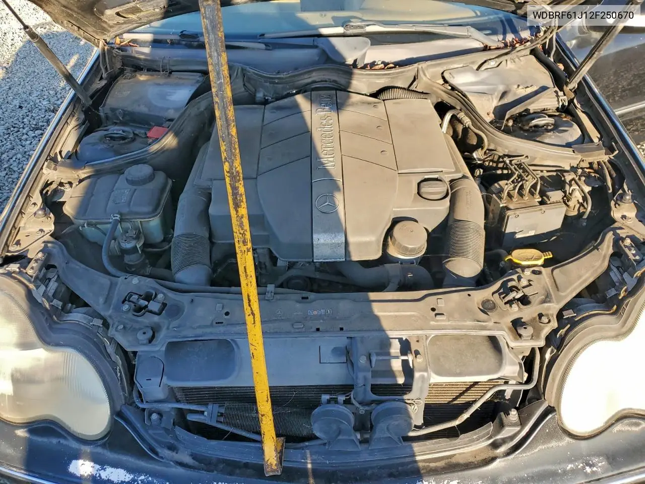 WDBRF61J12F250670 2002 Mercedes-Benz C 240