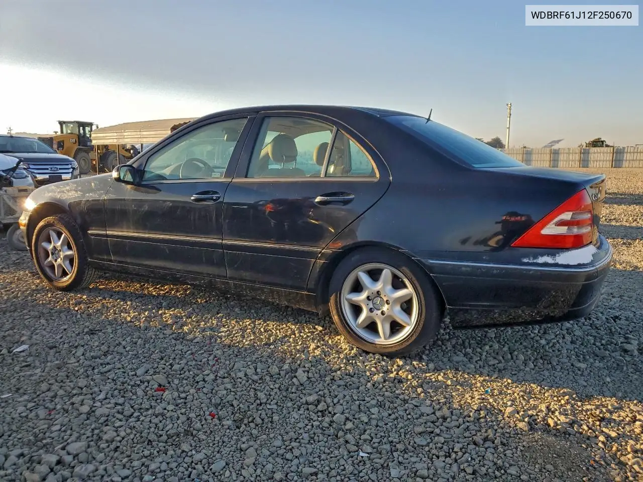 WDBRF61J12F250670 2002 Mercedes-Benz C 240