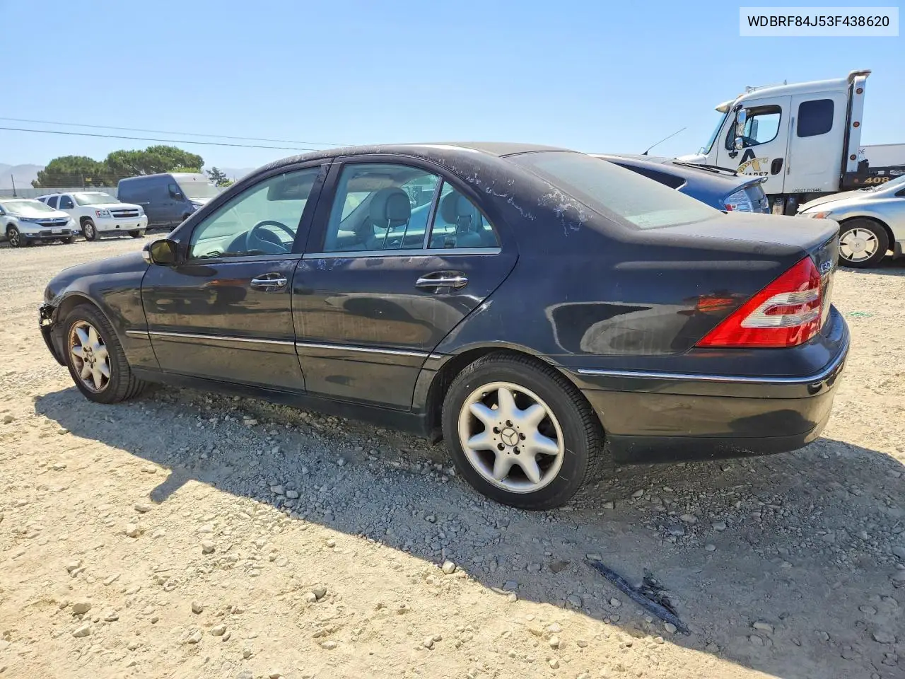 2003 Mercedes-Benz C 320 4Matic VIN: WDBRF84J53F438620 Lot: 60444086