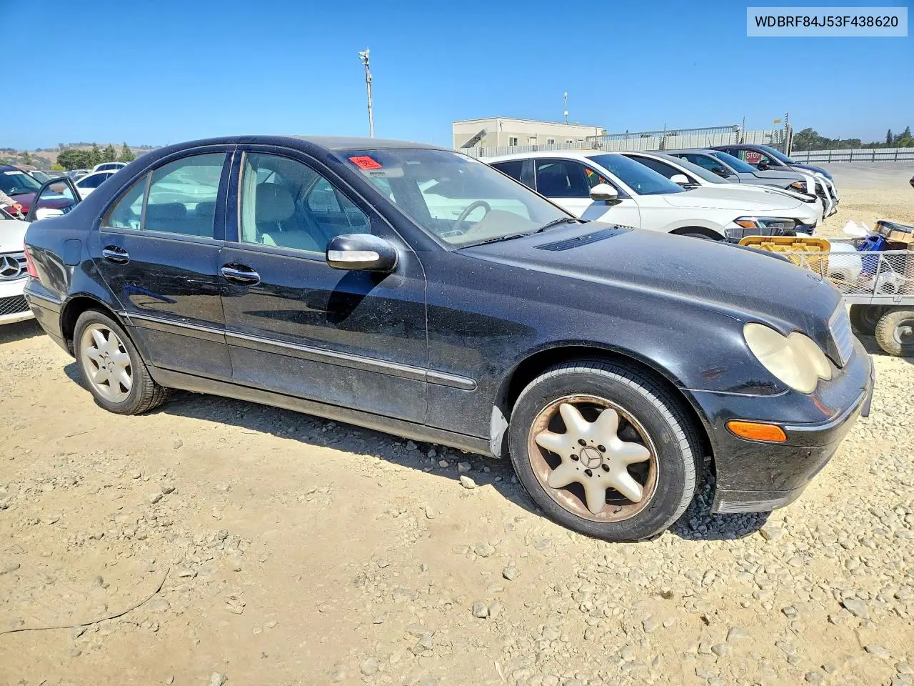 2003 Mercedes-Benz C 320 4Matic VIN: WDBRF84J53F438620 Lot: 60444086