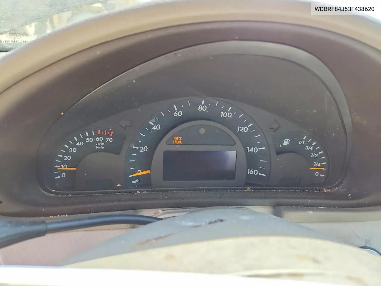 2003 Mercedes-Benz C 320 4Matic VIN: WDBRF84J53F438620 Lot: 60444086