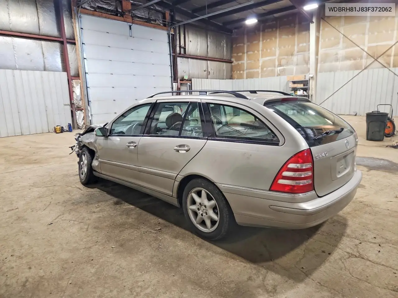2003 Mercedes-Benz C 240 Sportwagon 4Matic VIN: WDBRH81J83F372062 Lot: 60903656
