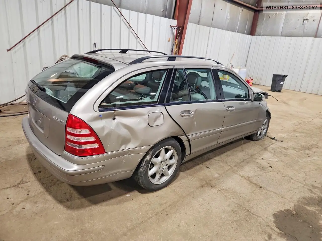 2003 Mercedes-Benz C 240 Sportwagon 4Matic VIN: WDBRH81J83F372062 Lot: 60903656