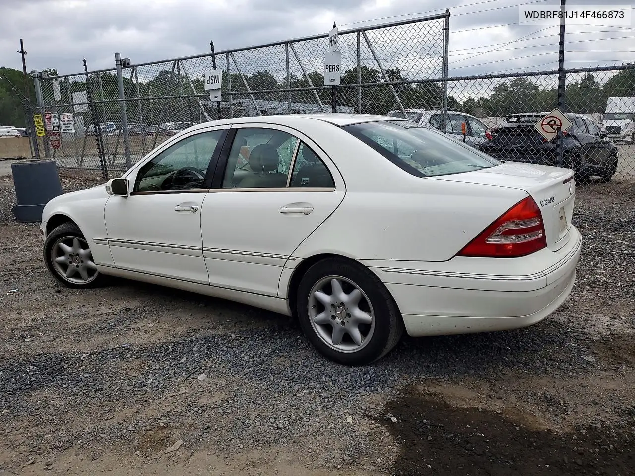 2004 Mercedes-Benz C 240 4Matic VIN: WDBRF81J14F466873 Lot: 61212146