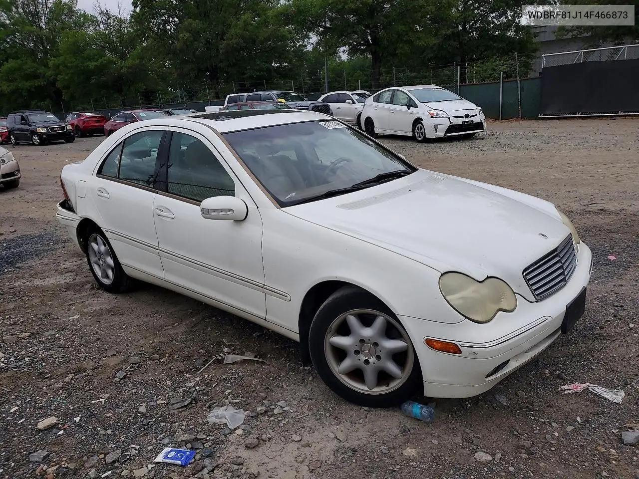 2004 Mercedes-Benz C 240 4Matic VIN: WDBRF81J14F466873 Lot: 61212146