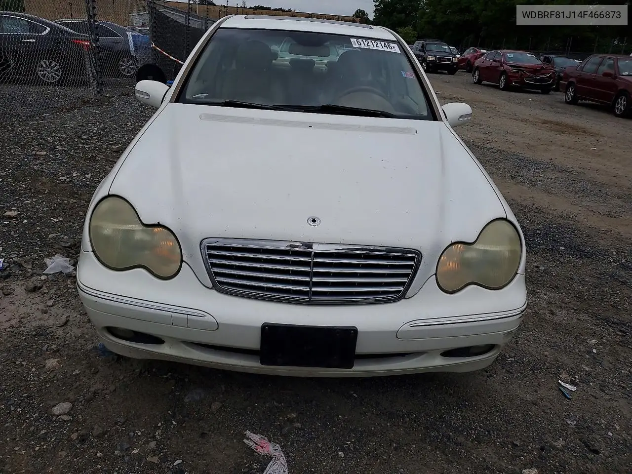 2004 Mercedes-Benz C 240 4Matic VIN: WDBRF81J14F466873 Lot: 61212146