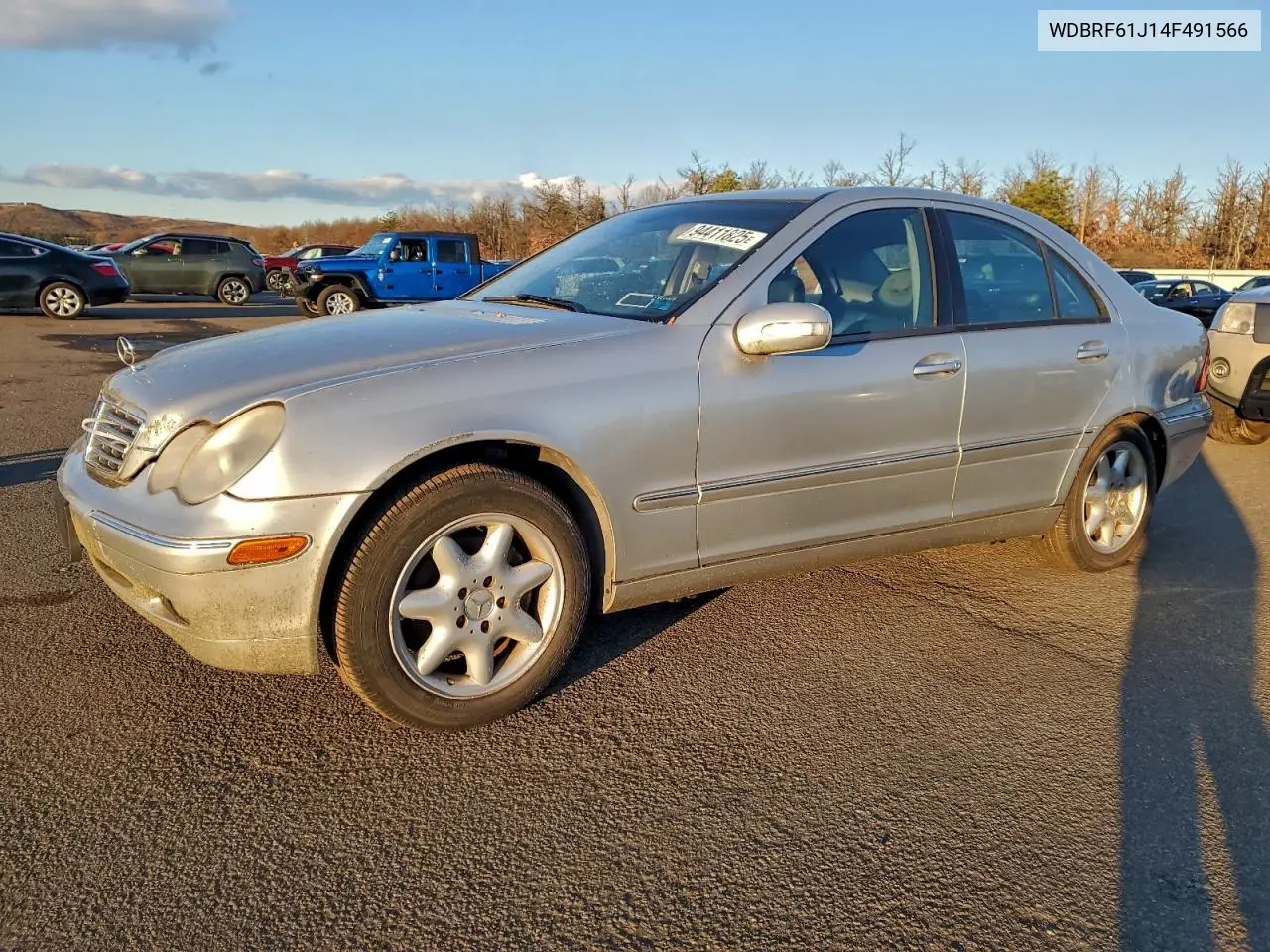 WDBRF61J14F491566 2004 Mercedes-Benz C 240