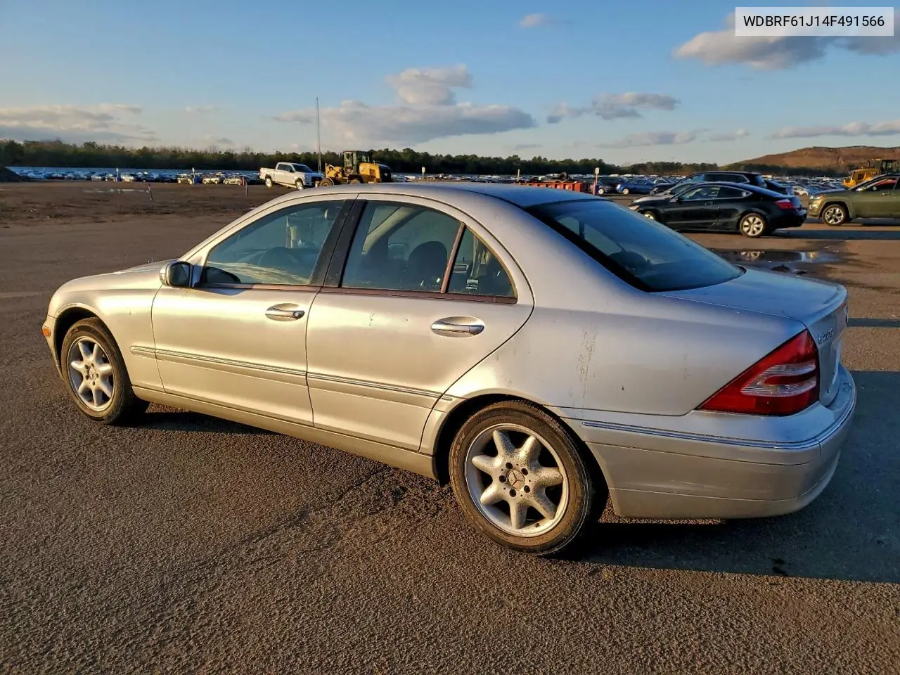 WDBRF61J14F491566 2004 Mercedes-Benz C 240