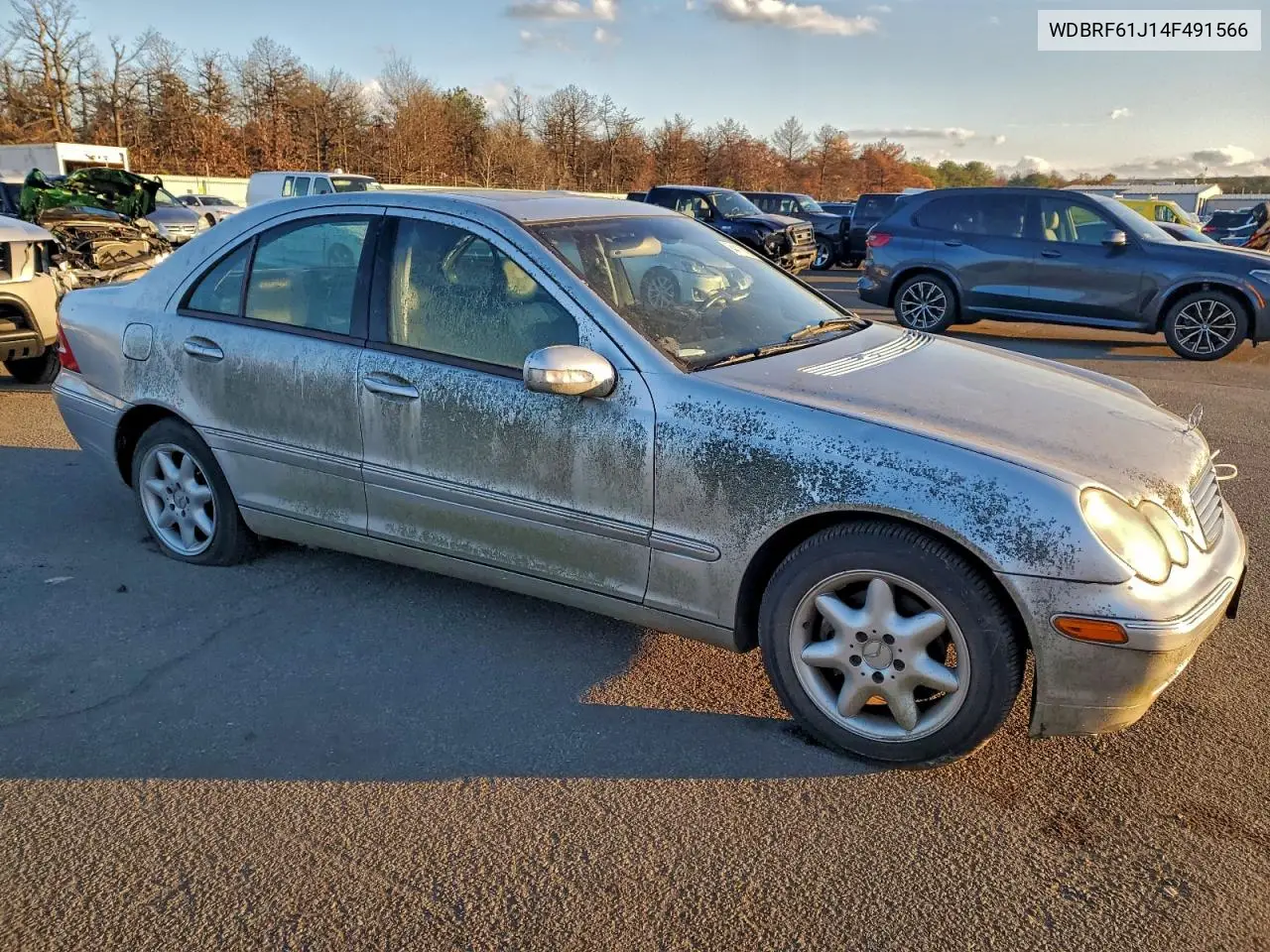 WDBRF61J14F491566 2004 Mercedes-Benz C 240