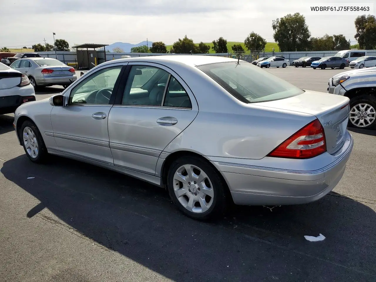 2005 Mercedes-Benz C 240 VIN: WDBRF61J75F558463 Lot: 47743546