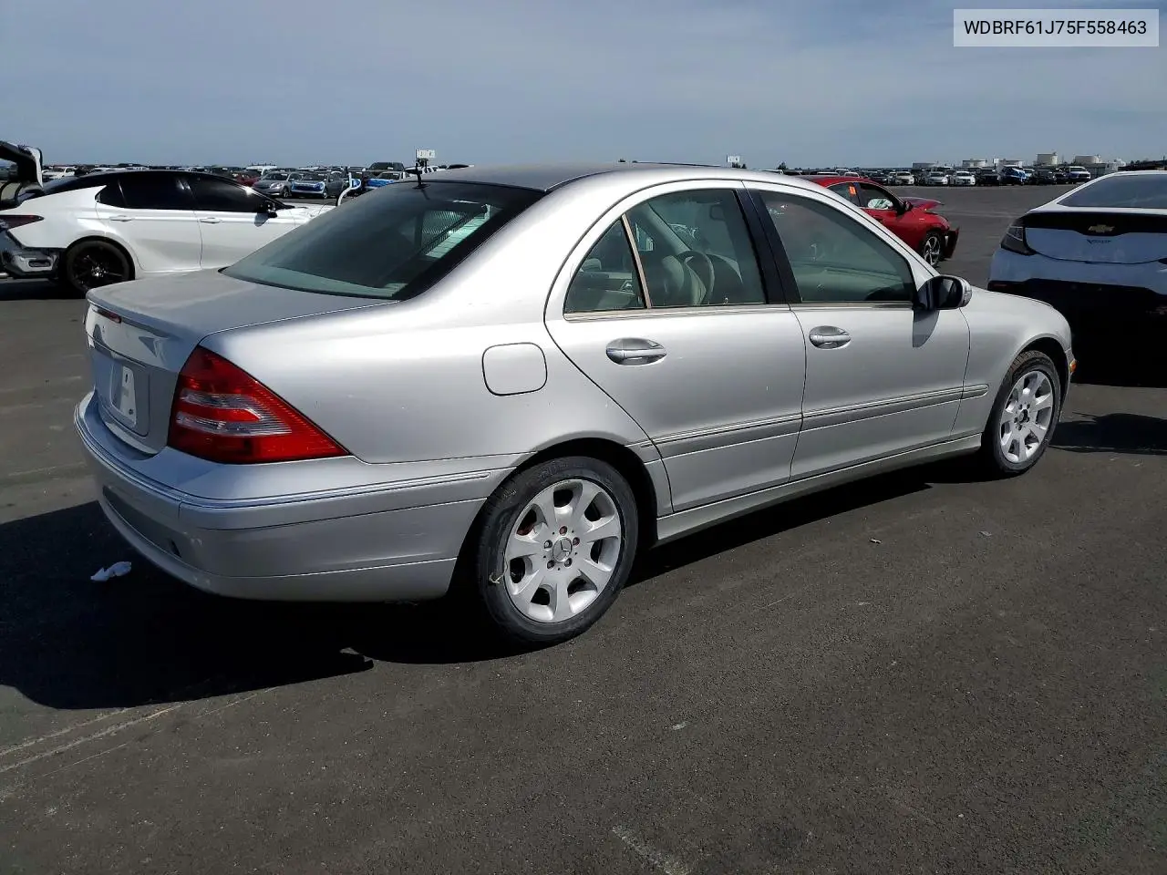 2005 Mercedes-Benz C 240 VIN: WDBRF61J75F558463 Lot: 47743546