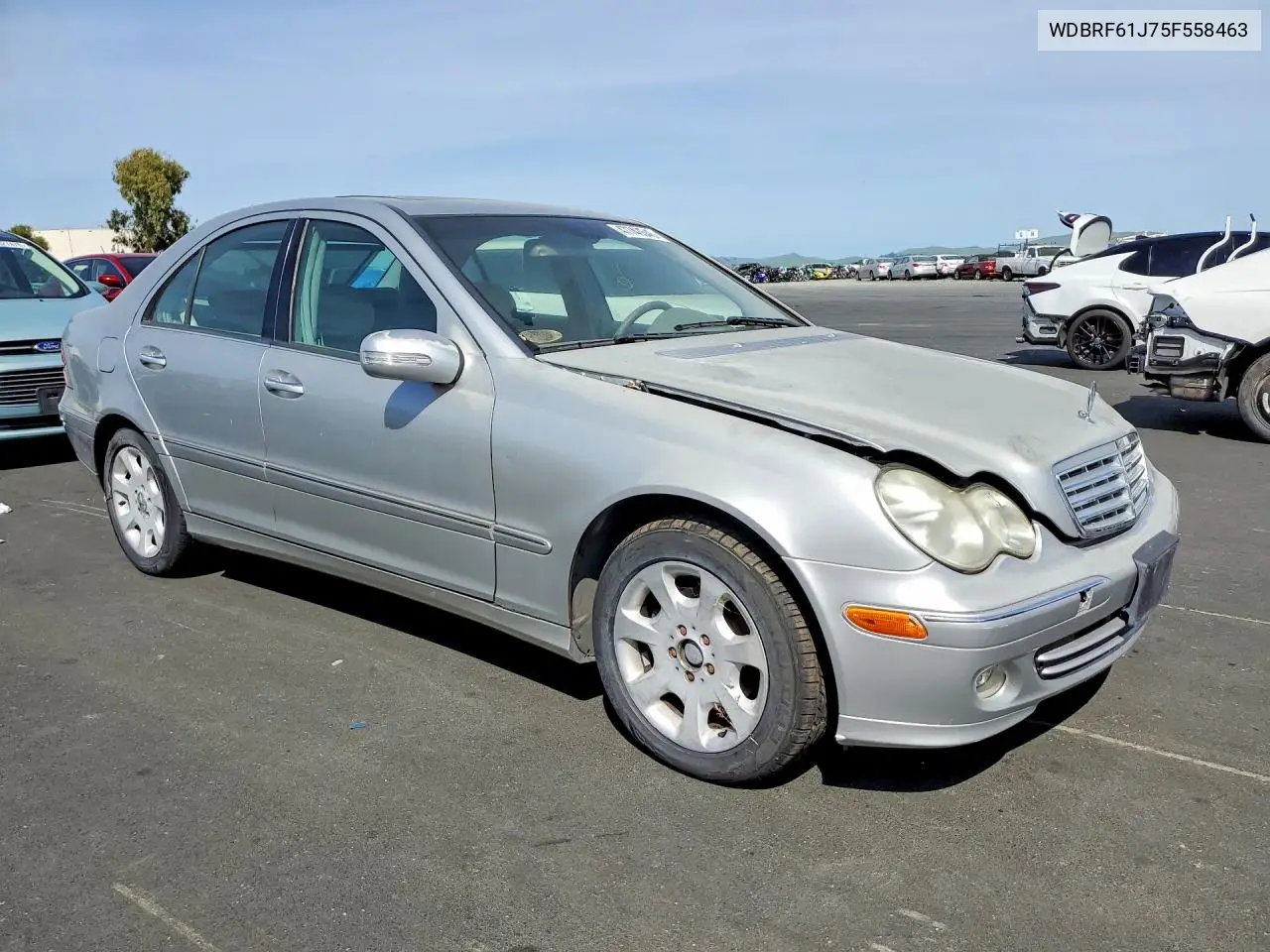 2005 Mercedes-Benz C 240 VIN: WDBRF61J75F558463 Lot: 47743546