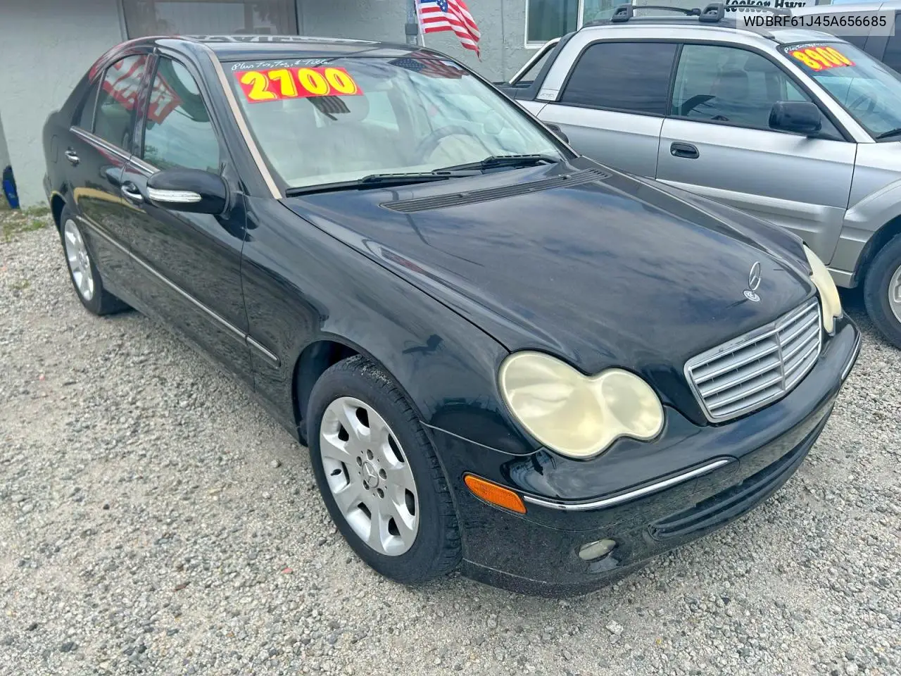 2005 Mercedes-Benz C 240 VIN: WDBRF61J45A656685 Lot: 52238096
