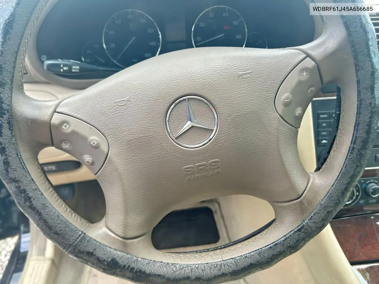 2005 Mercedes-Benz C 240 VIN: WDBRF61J45A656685 Lot: 52238096