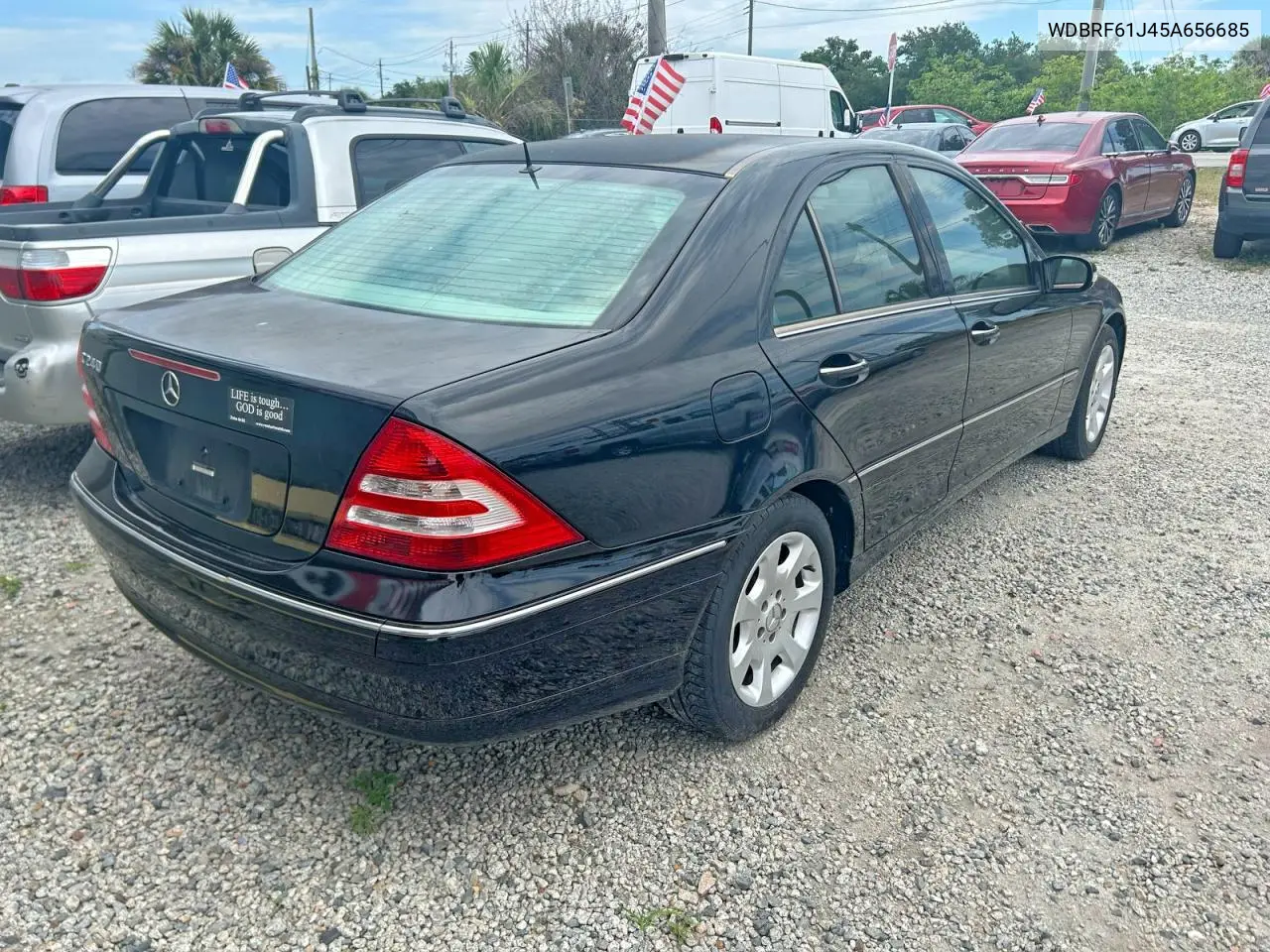 2005 Mercedes-Benz C 240 VIN: WDBRF61J45A656685 Lot: 52238096