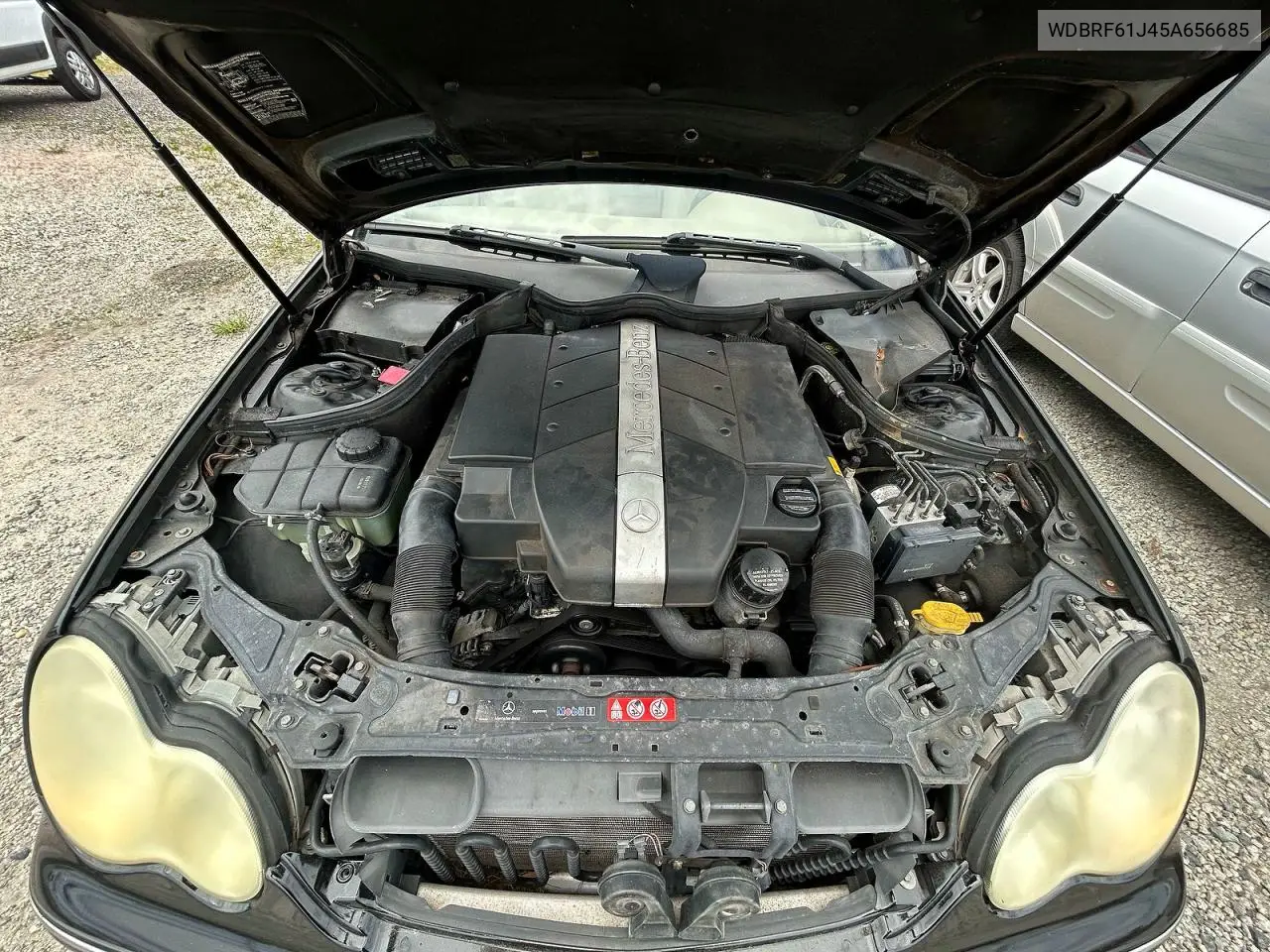 2005 Mercedes-Benz C 240 VIN: WDBRF61J45A656685 Lot: 52238096