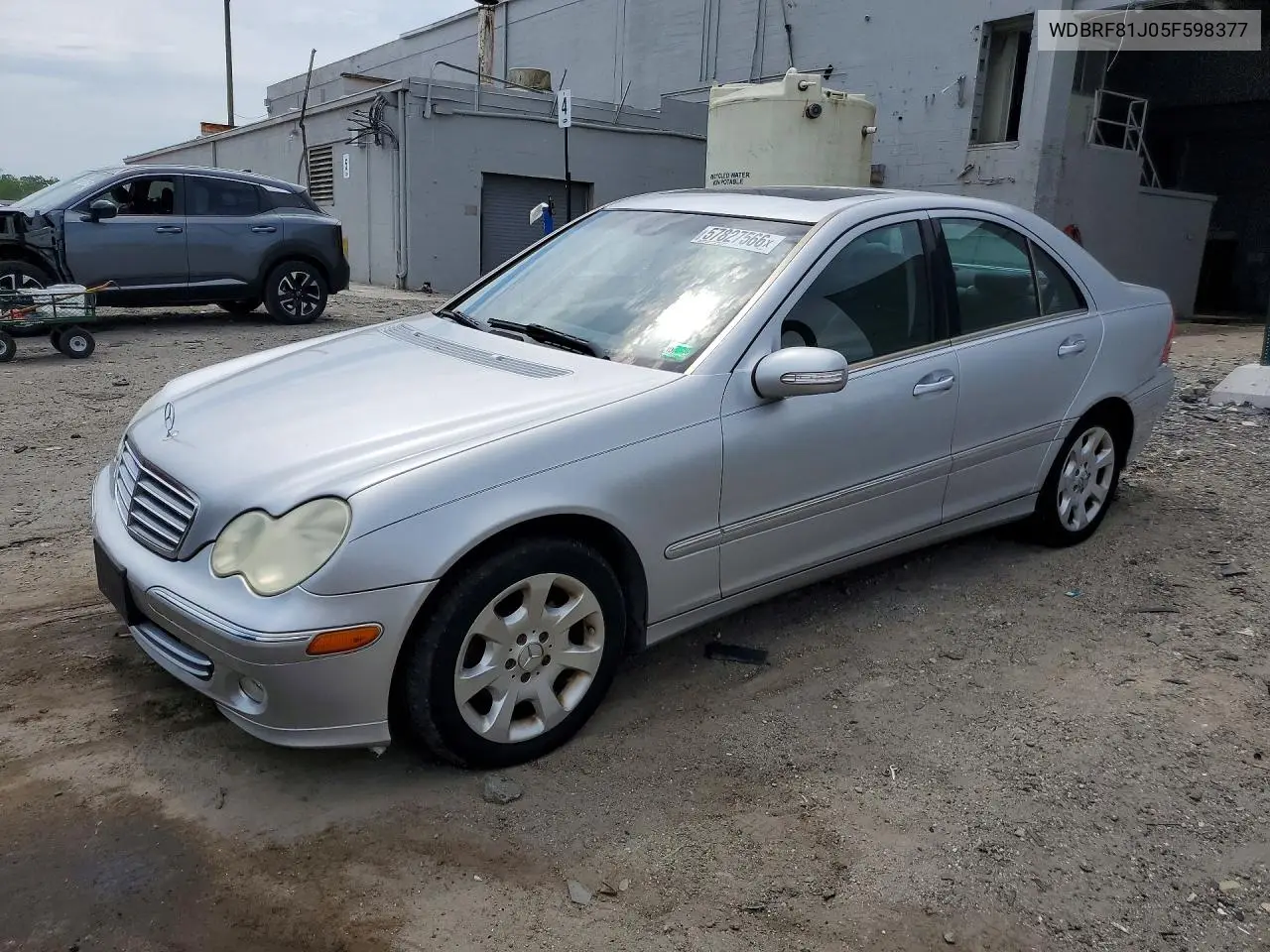 2005 Mercedes-Benz C 240 4Matic VIN: WDBRF81J05F598377 Lot: 57827566