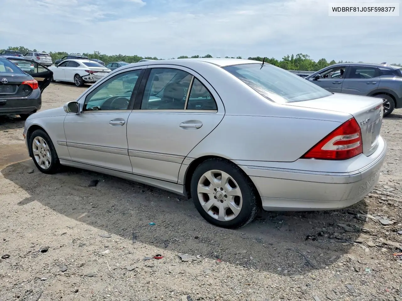 2005 Mercedes-Benz C 240 4Matic VIN: WDBRF81J05F598377 Lot: 57827566