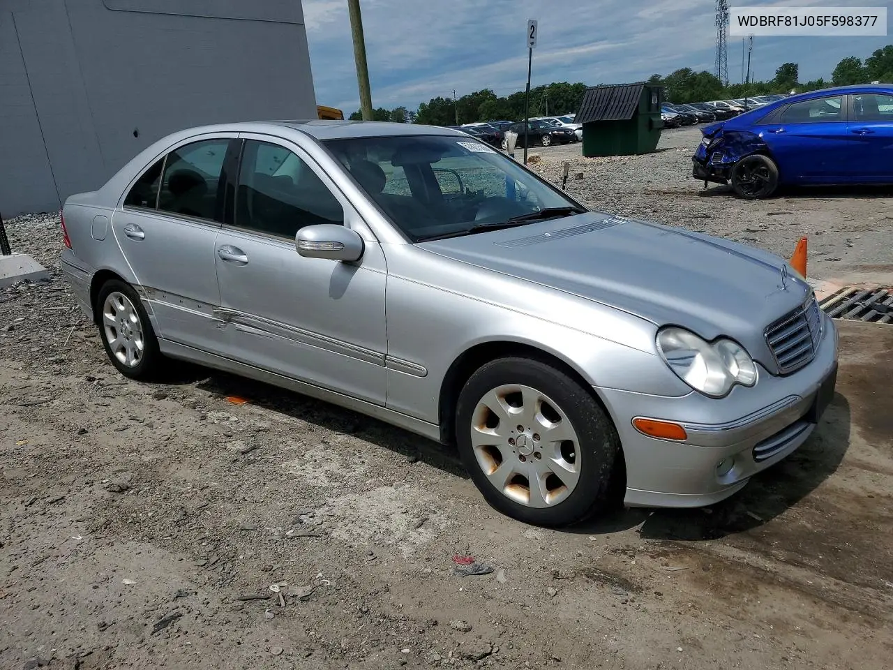 2005 Mercedes-Benz C 240 4Matic VIN: WDBRF81J05F598377 Lot: 57827566