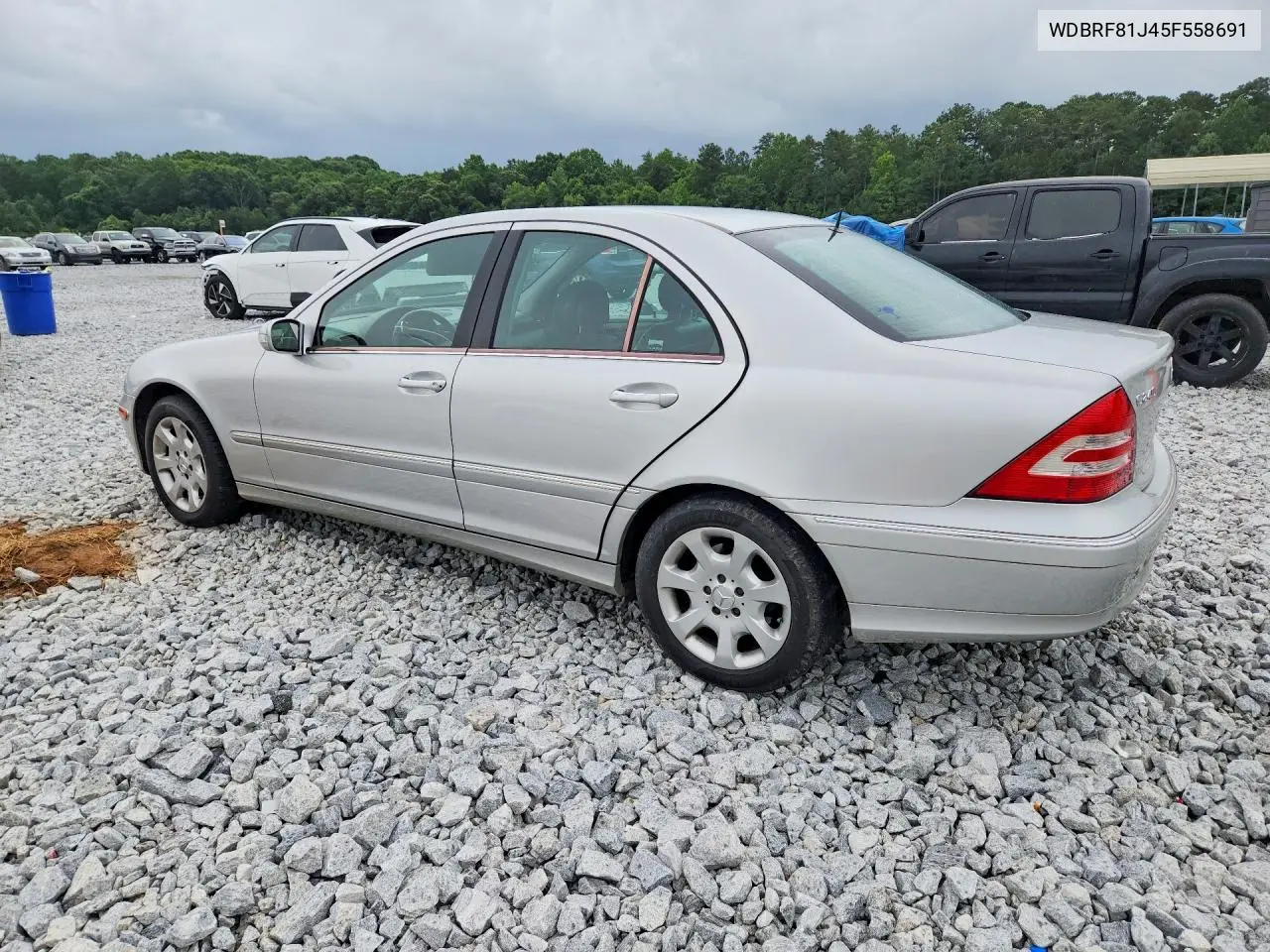 2005 Mercedes-Benz C 240 4Matic VIN: WDBRF81J45F558691 Lot: 57911846