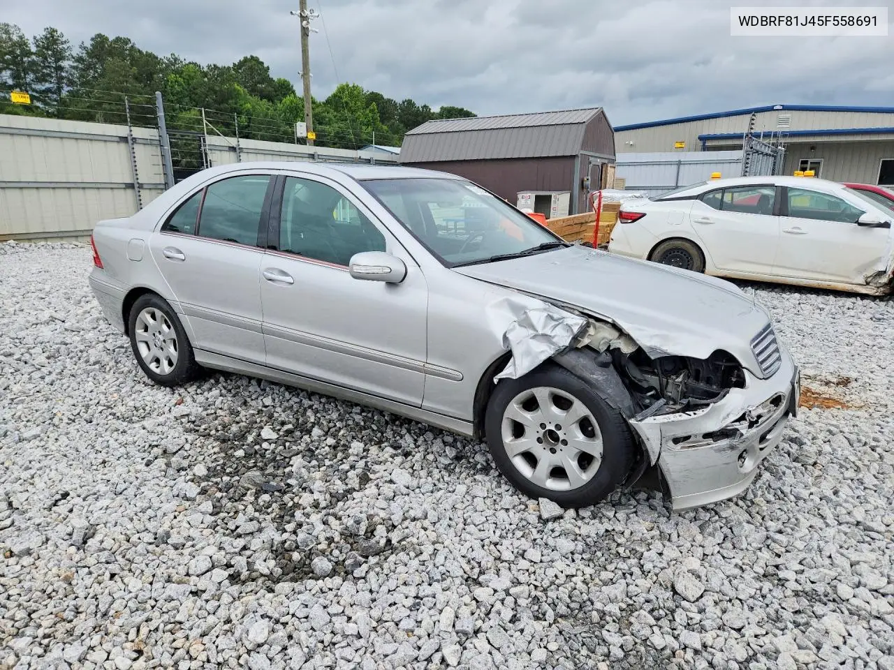 2005 Mercedes-Benz C 240 4Matic VIN: WDBRF81J45F558691 Lot: 57911846