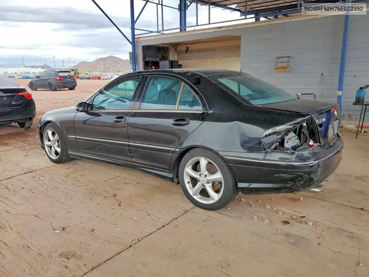 2006 Mercedes-Benz C 230 VIN: WDBRF52H76E022352 Lot: 61517416