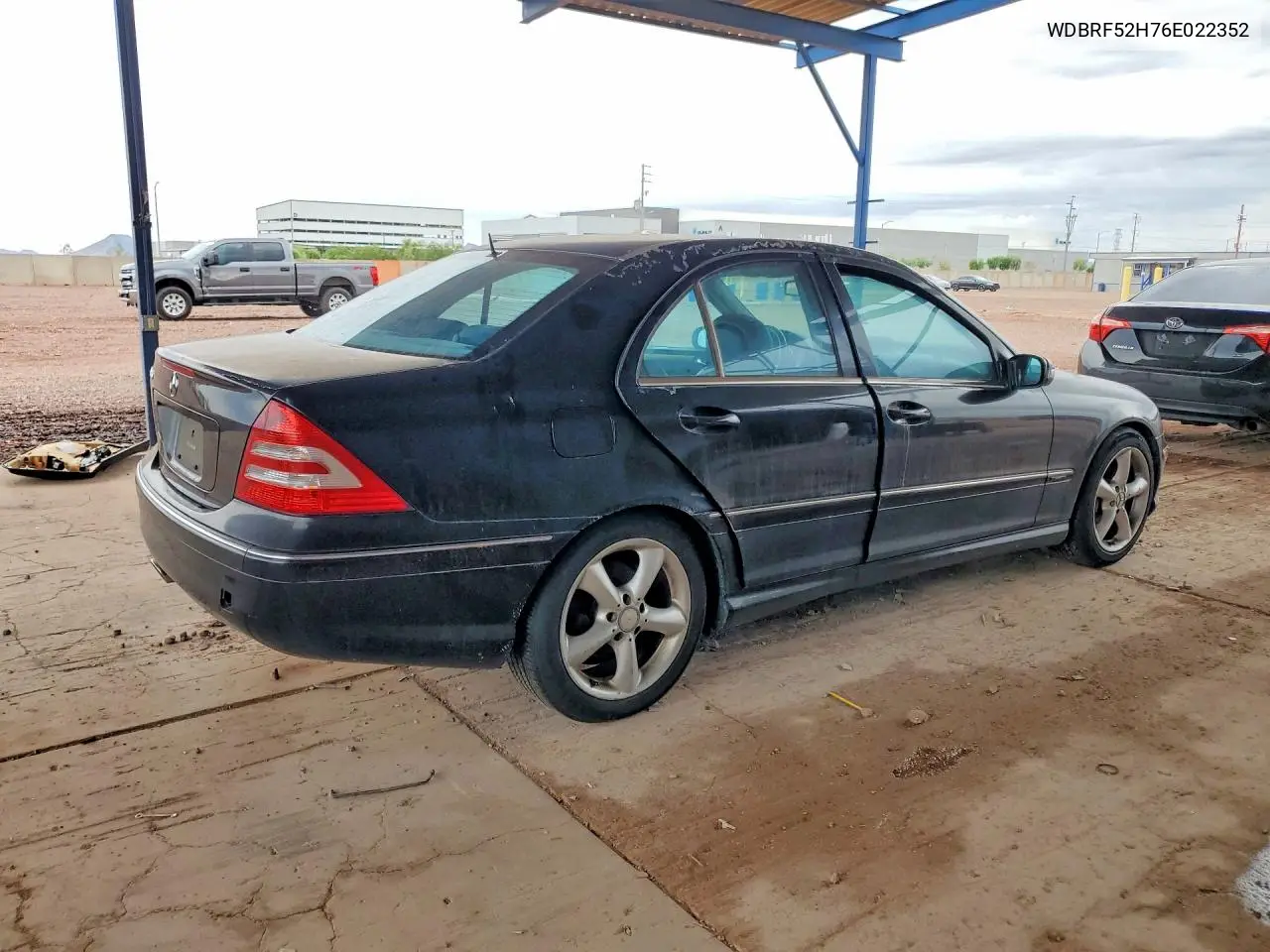 2006 Mercedes-Benz C 230 VIN: WDBRF52H76E022352 Lot: 61517416