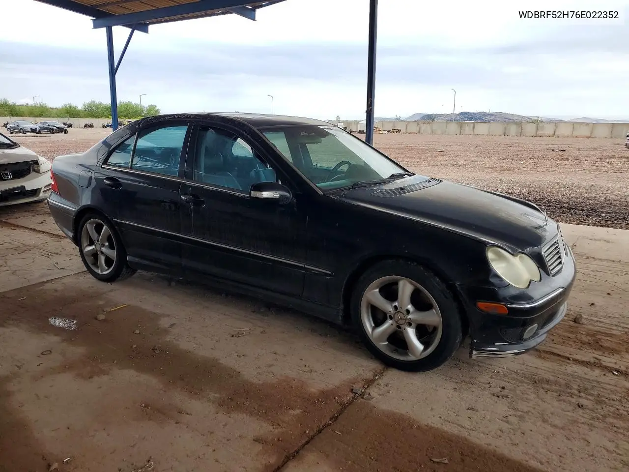 2006 Mercedes-Benz C 230 VIN: WDBRF52H76E022352 Lot: 61517416