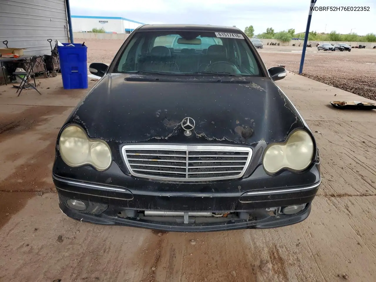 2006 Mercedes-Benz C 230 VIN: WDBRF52H76E022352 Lot: 61517416