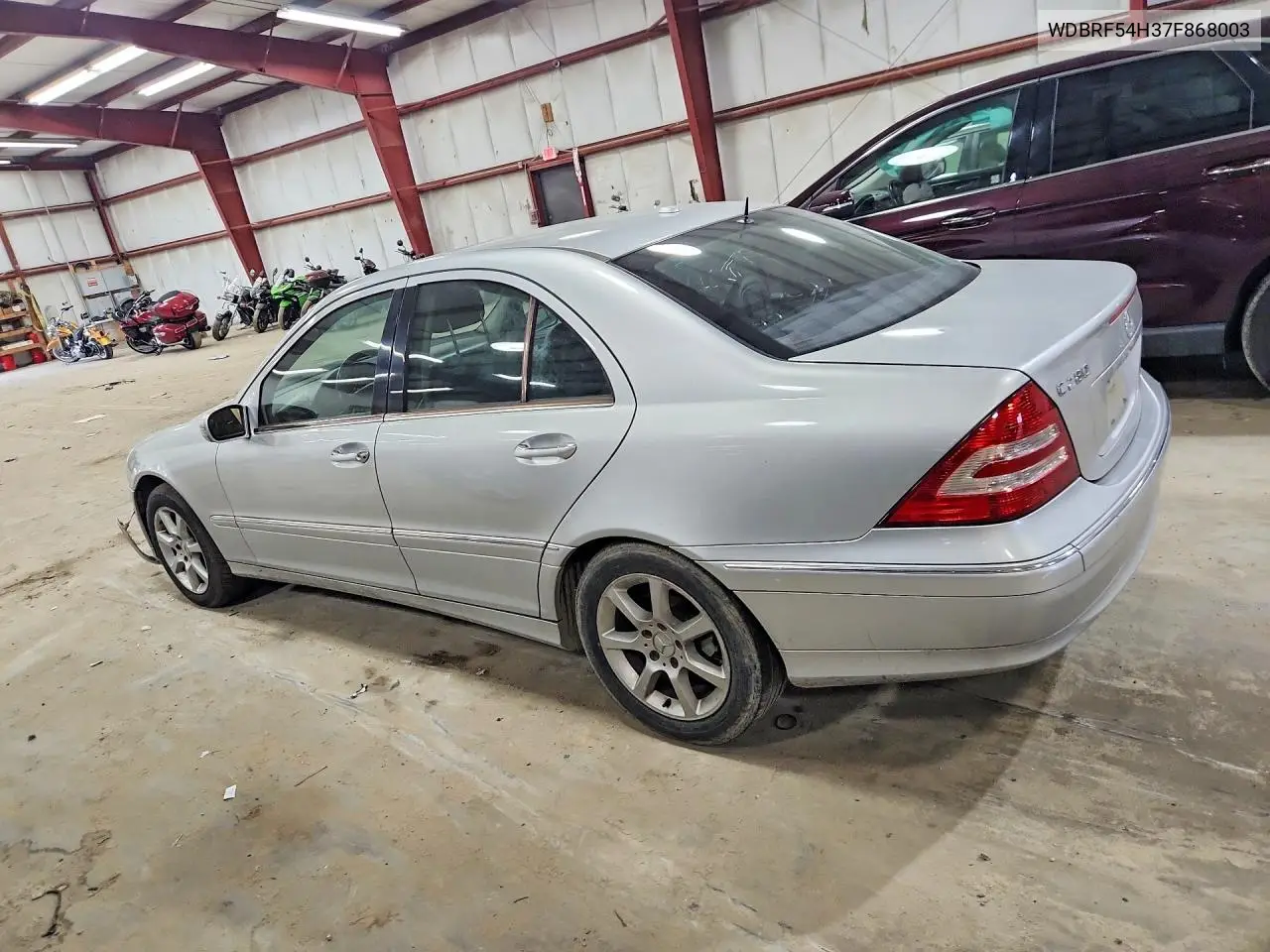 2007 Mercedes-Benz C 280 VIN: WDBRF54H37F868003 Lot: 58577116