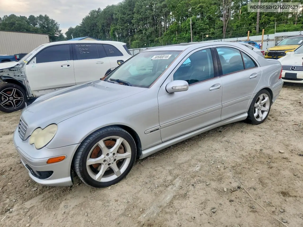 2007 Mercedes-Benz C 230 VIN: WDBRF52H27E027623 Lot: 58580016