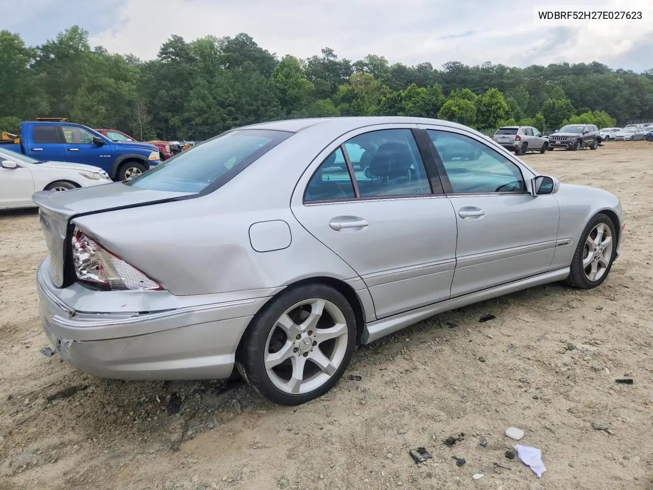 2007 Mercedes-Benz C 230 VIN: WDBRF52H27E027623 Lot: 58580016