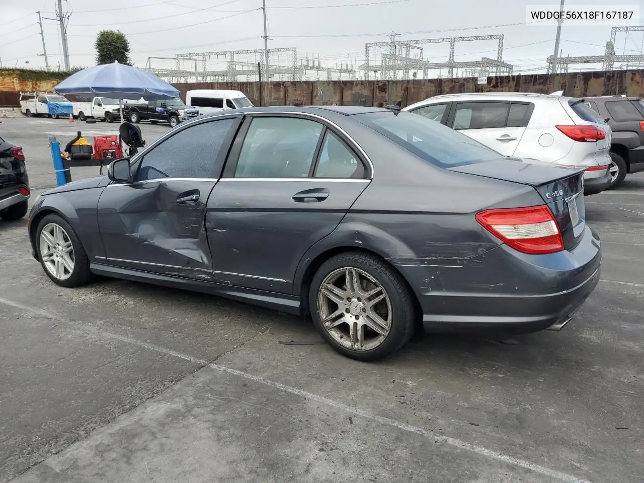 WDDGF56X18F167187 2008 Mercedes-Benz C 350