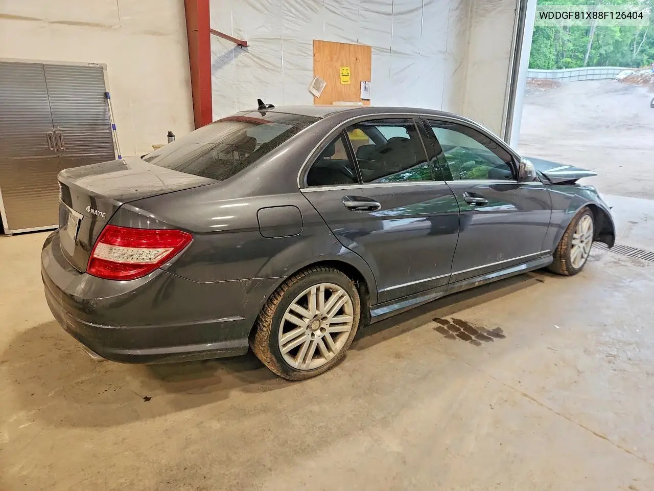 2008 Mercedes-Benz C 300 4Matic VIN: WDDGF81X88F126404 Lot: 61593546