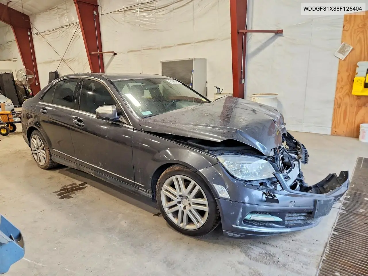 2008 Mercedes-Benz C 300 4Matic VIN: WDDGF81X88F126404 Lot: 61593546