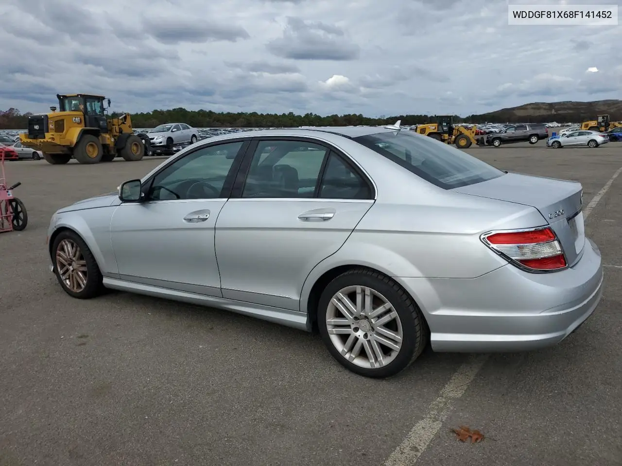 WDDGF81X68F141452 2008 Mercedes-Benz C 300 4Matic