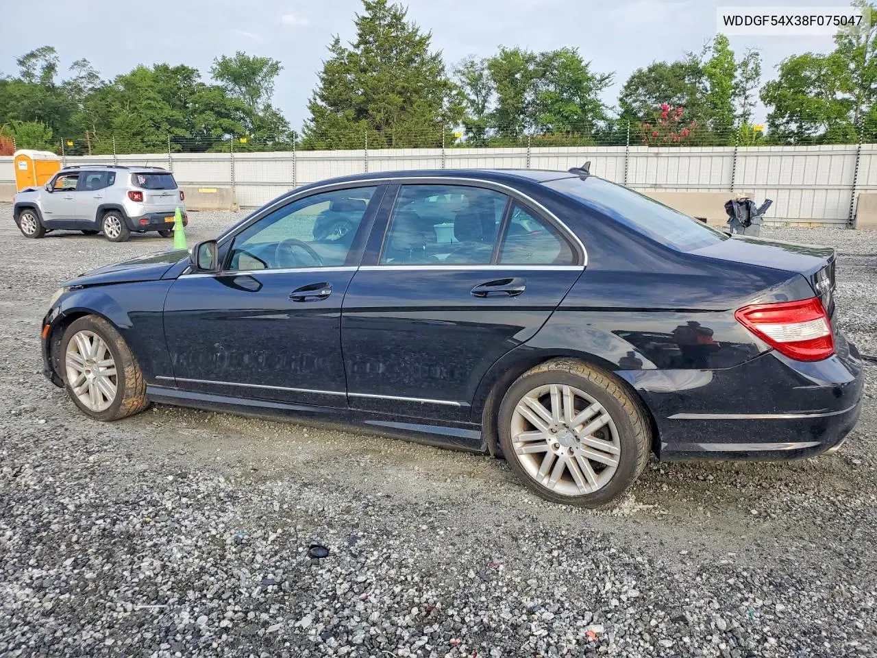 2008 Mercedes-Benz C 300 VIN: WDDGF54X38F075047 Lot: 79134145