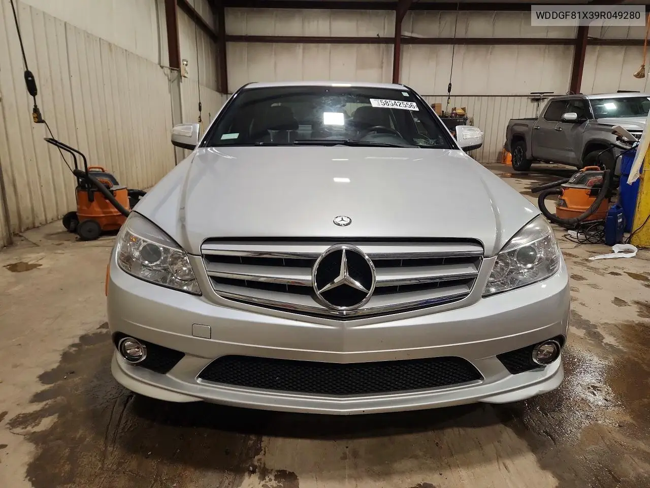 2009 Mercedes-Benz C 300 4Matic VIN: WDDGF81X39R049280 Lot: 58542556