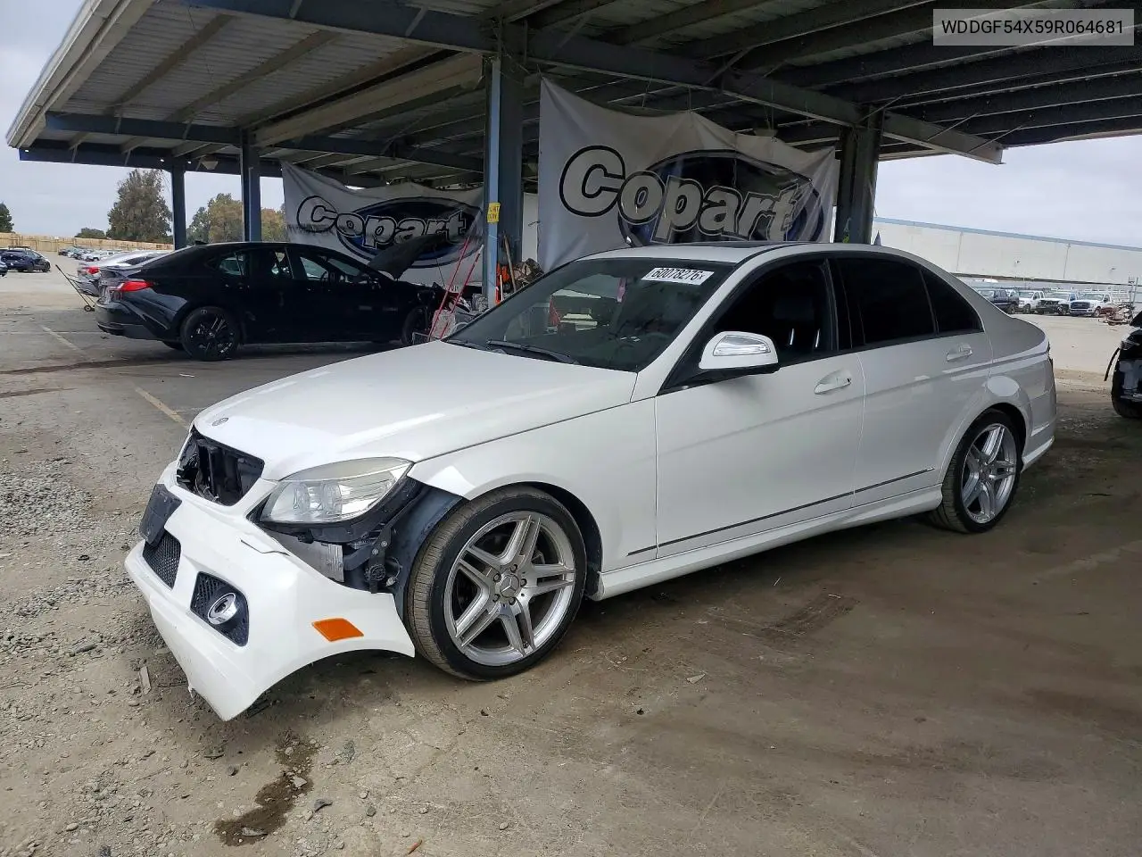 2009 Mercedes-Benz C 300 VIN: WDDGF54X59R064681 Lot: 60078276