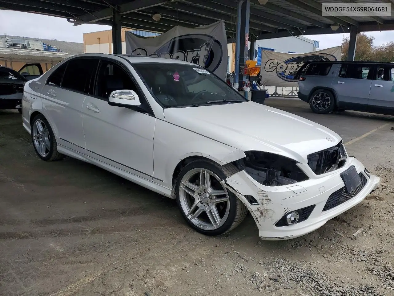 2009 Mercedes-Benz C 300 VIN: WDDGF54X59R064681 Lot: 60078276