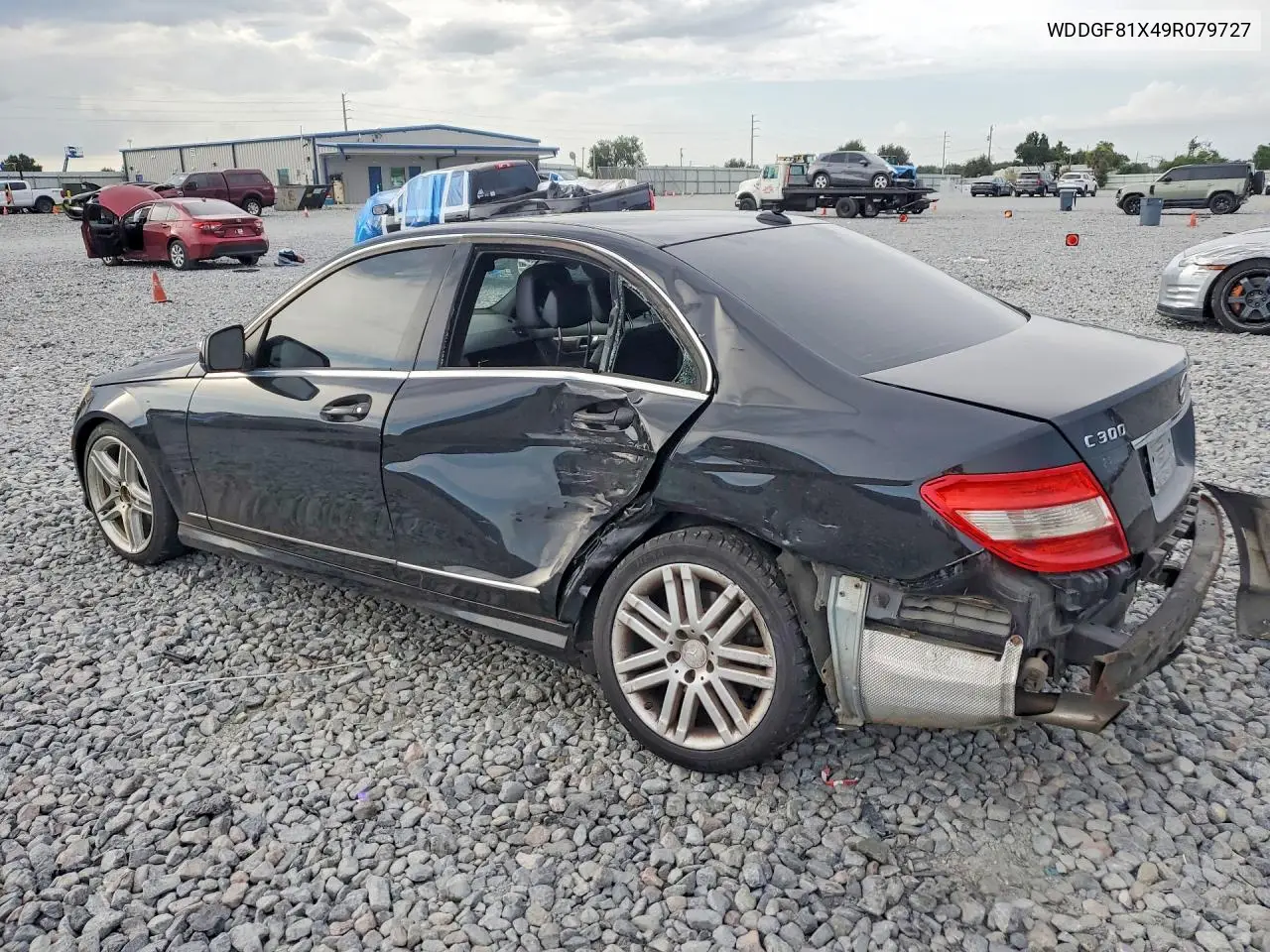 2009 Mercedes-Benz C 300 4Matic VIN: WDDGF81X49R079727 Lot: 61560706