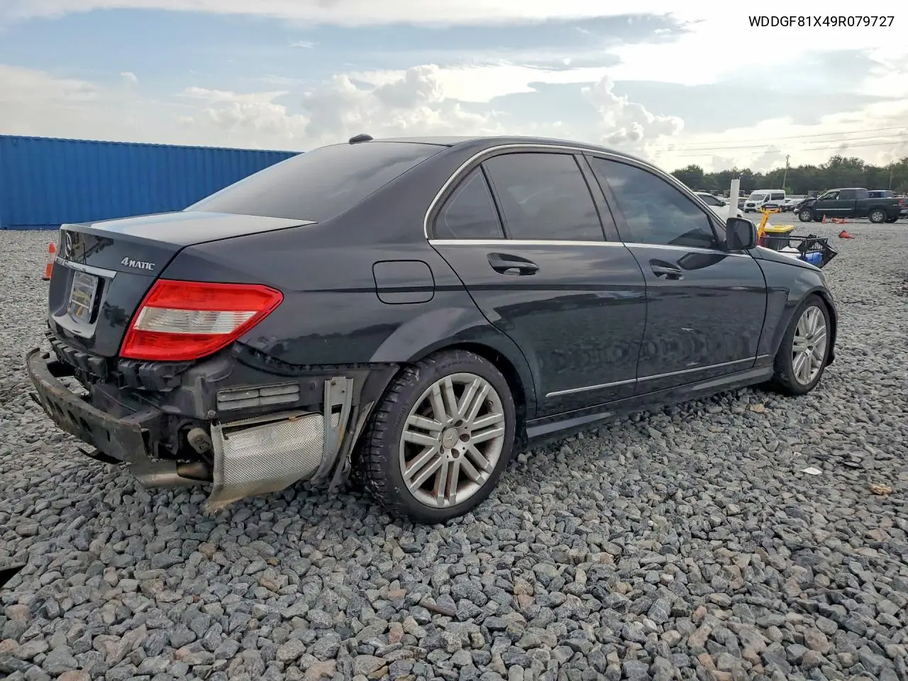 2009 Mercedes-Benz C 300 4Matic VIN: WDDGF81X49R079727 Lot: 61560706