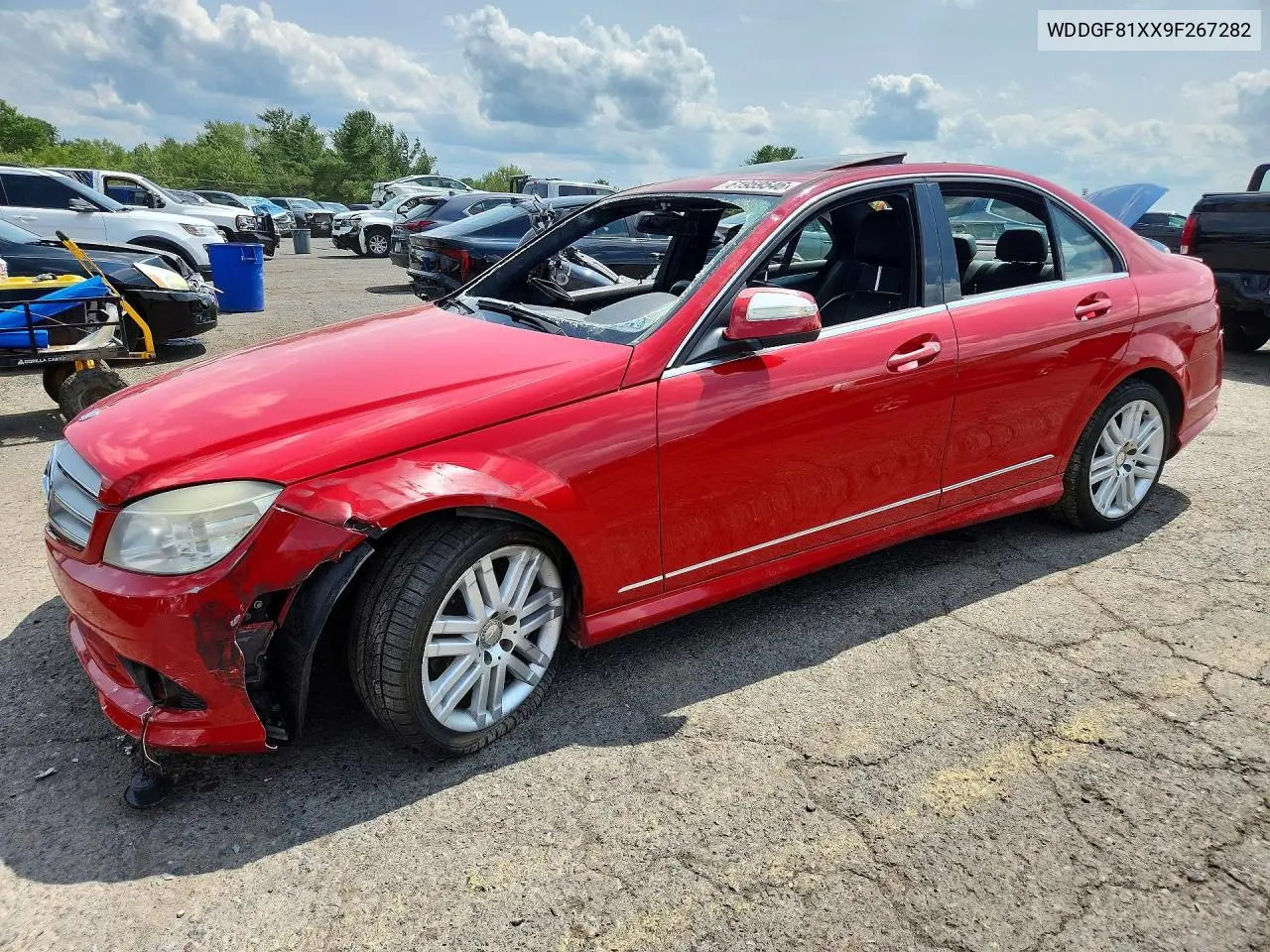 WDDGF81XX9F267282 2009 Mercedes-Benz C 300 4Matic