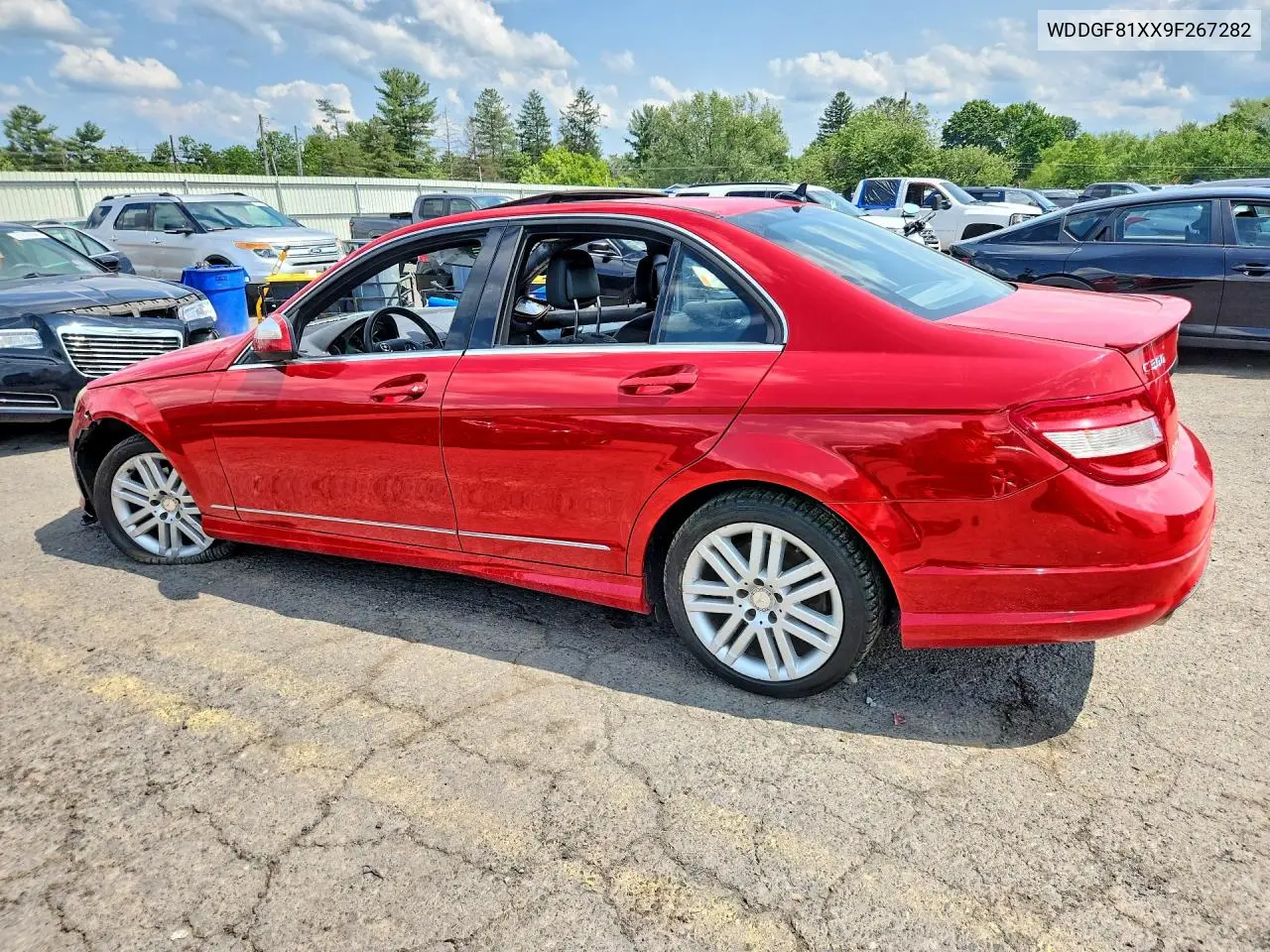 WDDGF81XX9F267282 2009 Mercedes-Benz C 300 4Matic
