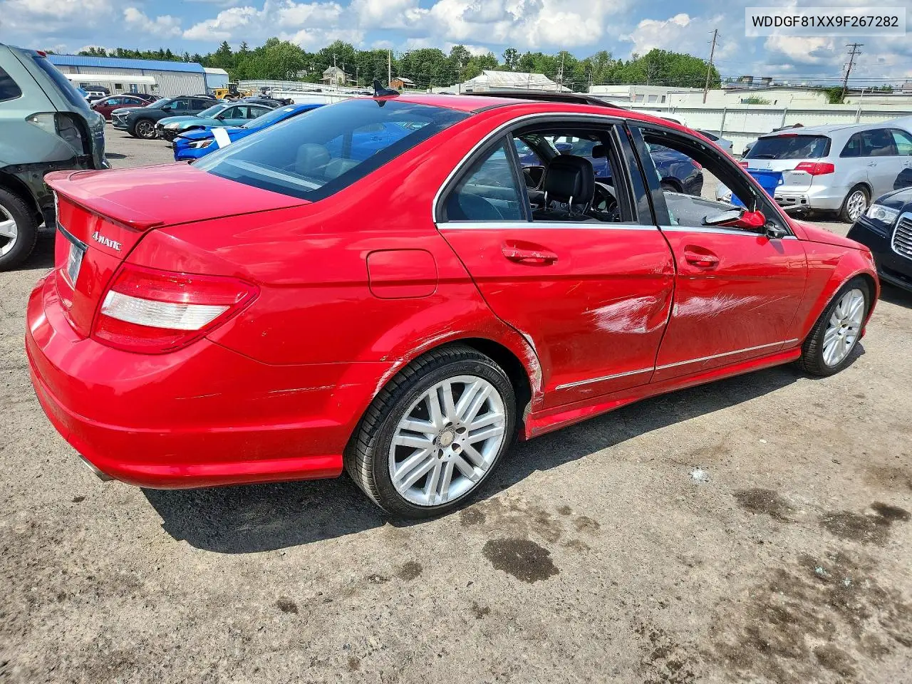 WDDGF81XX9F267282 2009 Mercedes-Benz C 300 4Matic