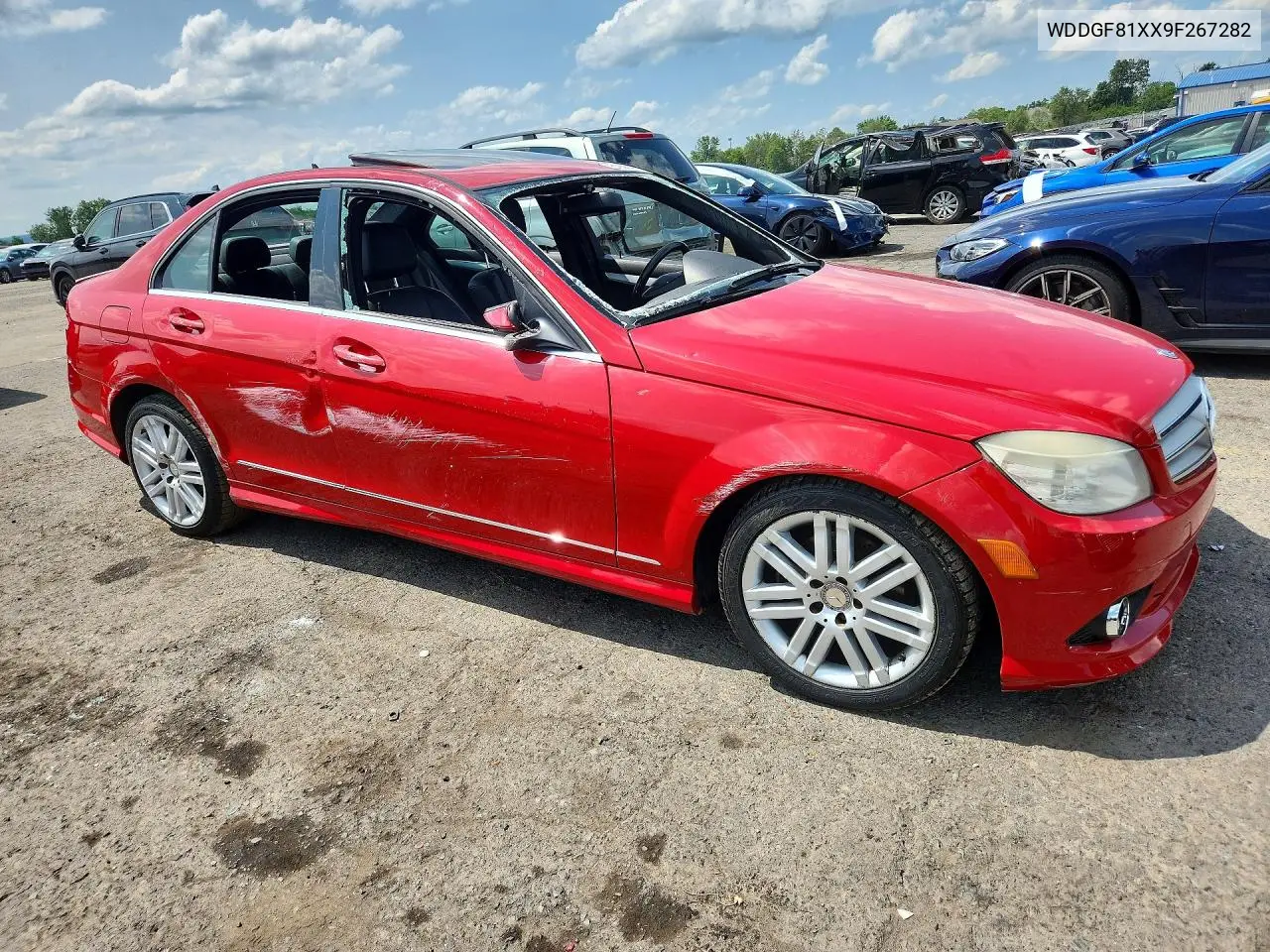 WDDGF81XX9F267282 2009 Mercedes-Benz C 300 4Matic