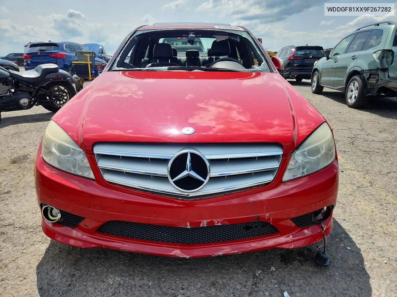 WDDGF81XX9F267282 2009 Mercedes-Benz C 300 4Matic