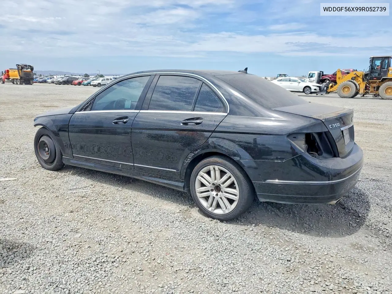 2009 Mercedes-Benz C 350 VIN: WDDGF56X99R052739 Lot: 62004726